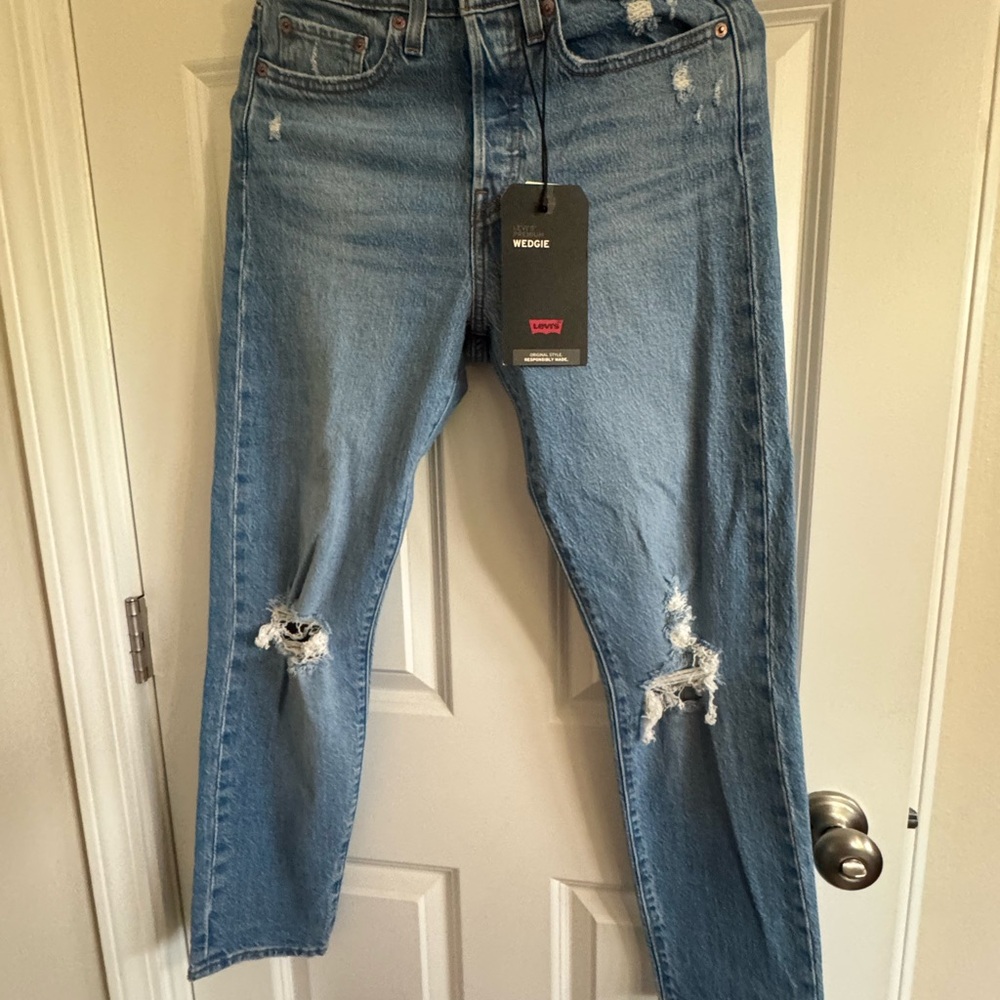 Levi's Premium Wedge High Rise Jeans